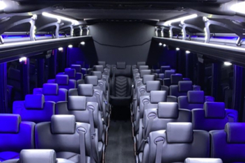 Indio Charter Bus Interior