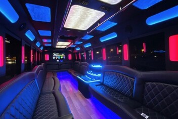 Indio Limousine Bus Interior