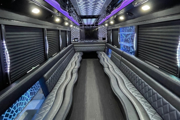 Indio Party Bus Interior
