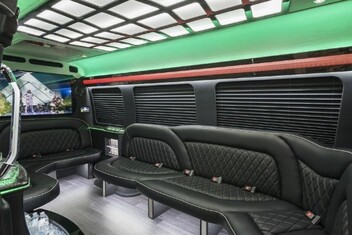 Indio Sprinter Party Bus Interior