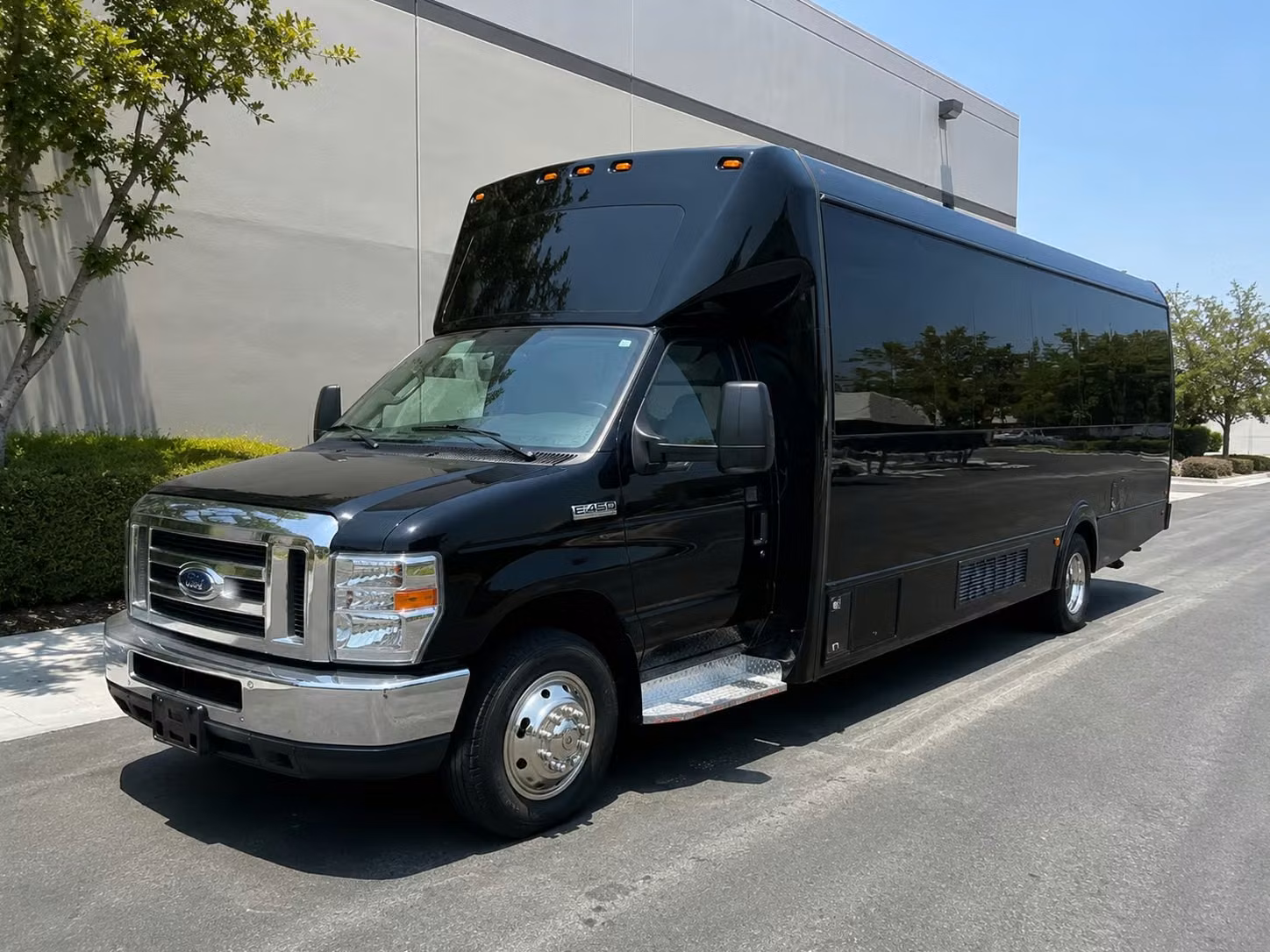 party buses for prom night in the coachella valley are ready and waiting